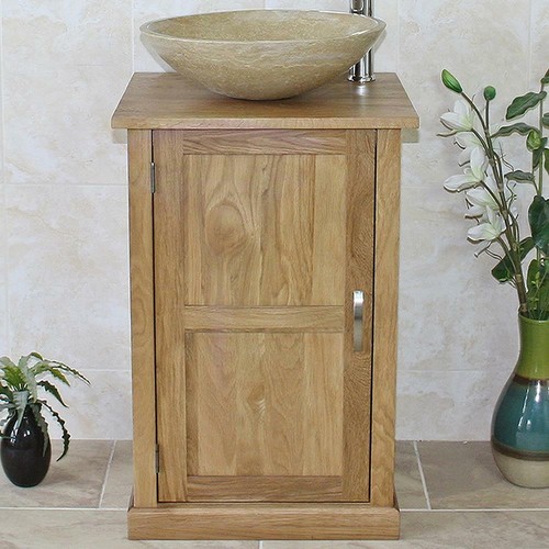 Cloakroom small compact oak - small,