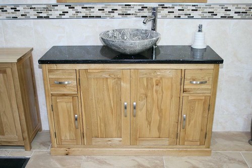 Oak bathroom single - oak,