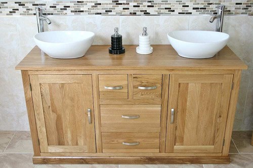 Bathroom vanity unit oak - unit,