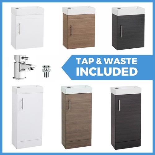 White bathroom vanity - white, unit
