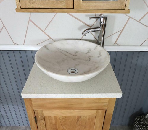 Cloakroom bathroom vanity unit - cloakroom,