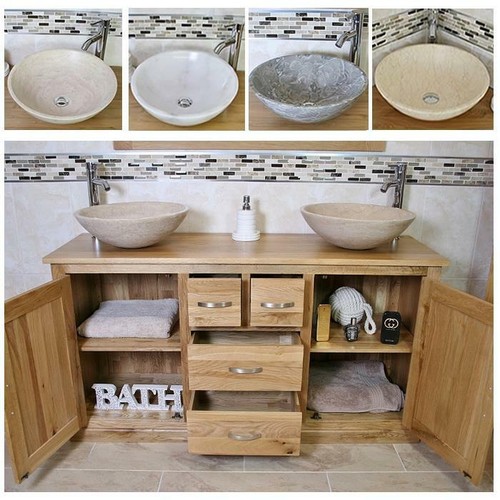 Solid oak bathroom - bathroom, unit