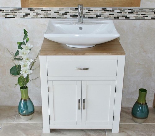 Bathroom vanity unit white - |,