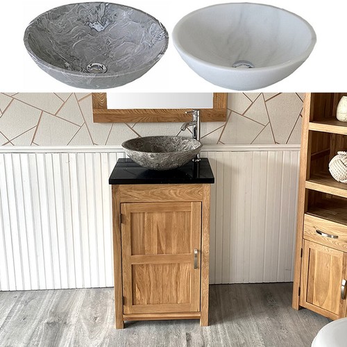 Solid oak bathroom vanity - solid, unit