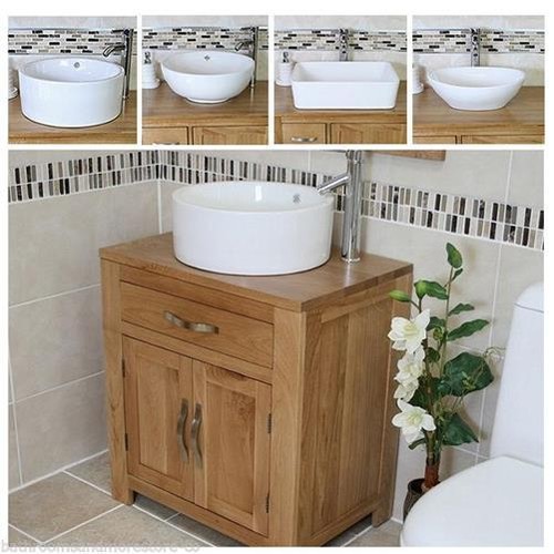 Bathroom vanity unit oak - unit,