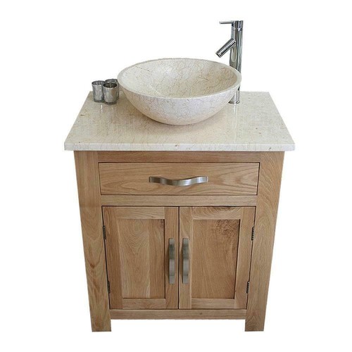 Bathroom vanity unit oak - bathroom,