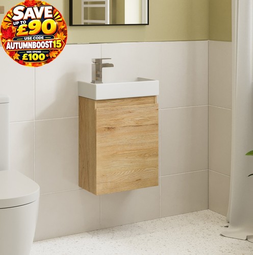 400mm bathroom vanity unit - 400mm, 1