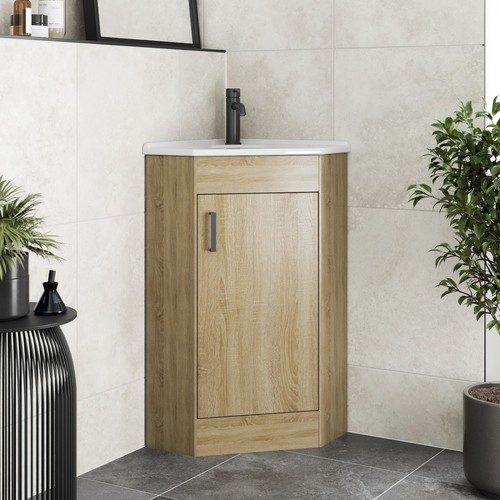 Bathroom single door corner - bathroom,