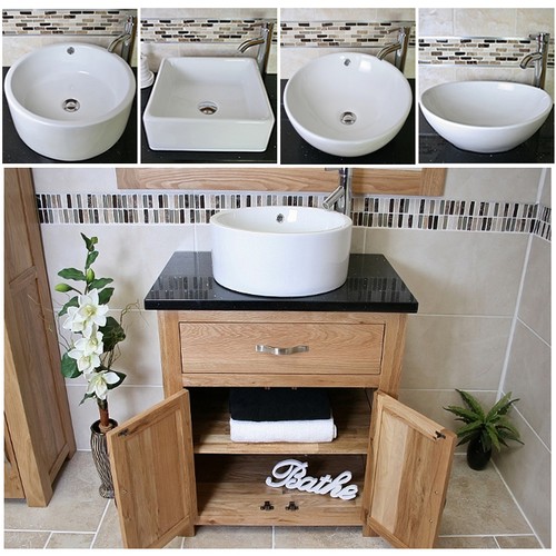 Bathroom vanity unit oak - bathroom,